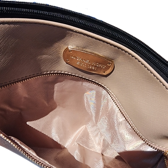 Michael Kors Two Tone Shoulder Purse - Picture 8 of 8